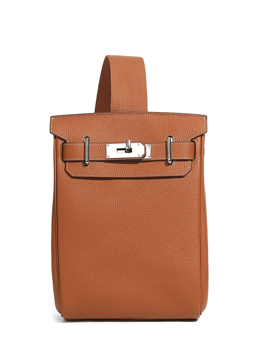 High Quality Kelly Unisex First Layer Leather Crossbody Bags