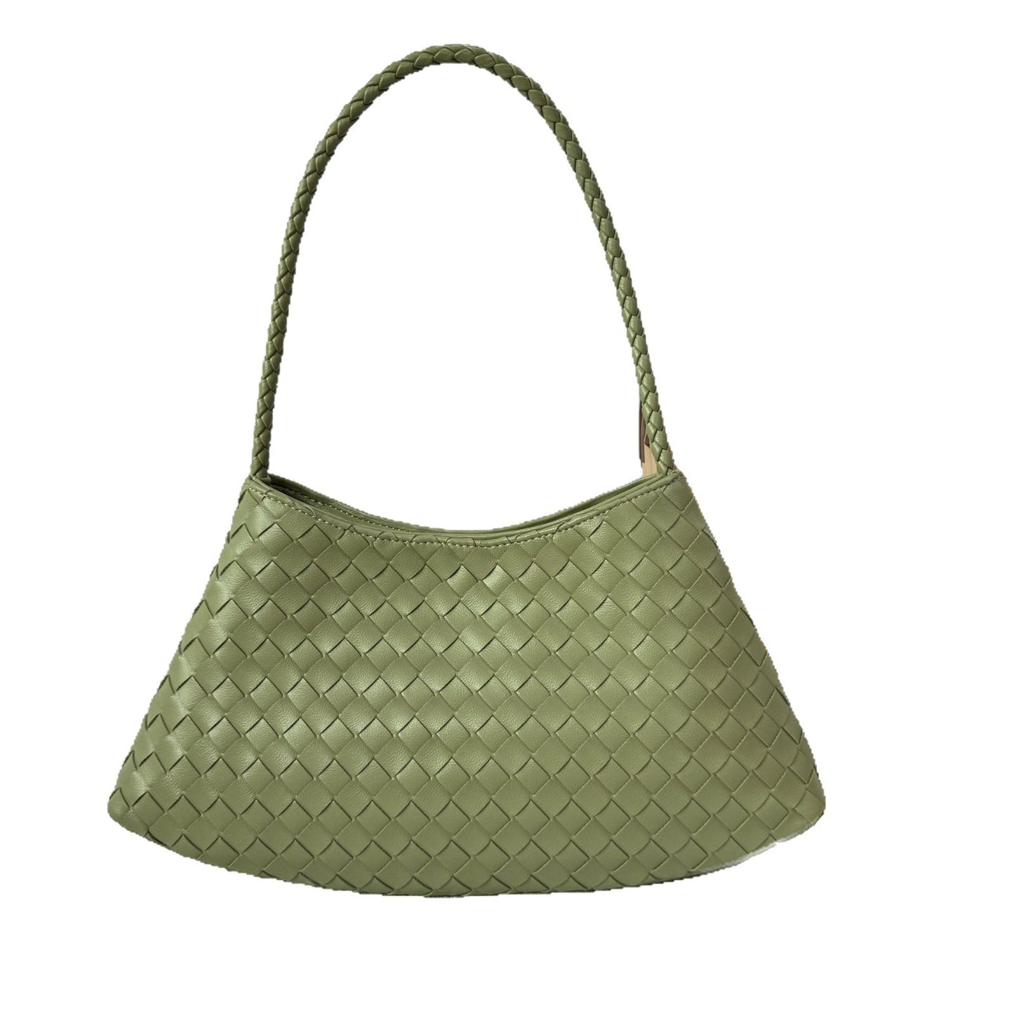 Women's Handmade Woven High-grade French Food Basket Shoulder Bags