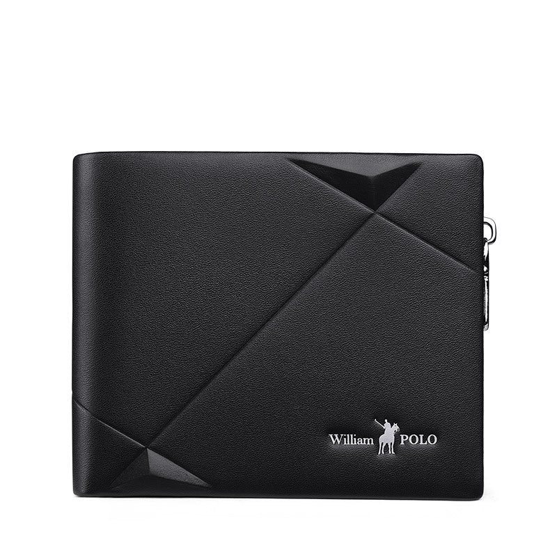 Men's Emperor Paul Short First Layer Cowhide Men's Wallets