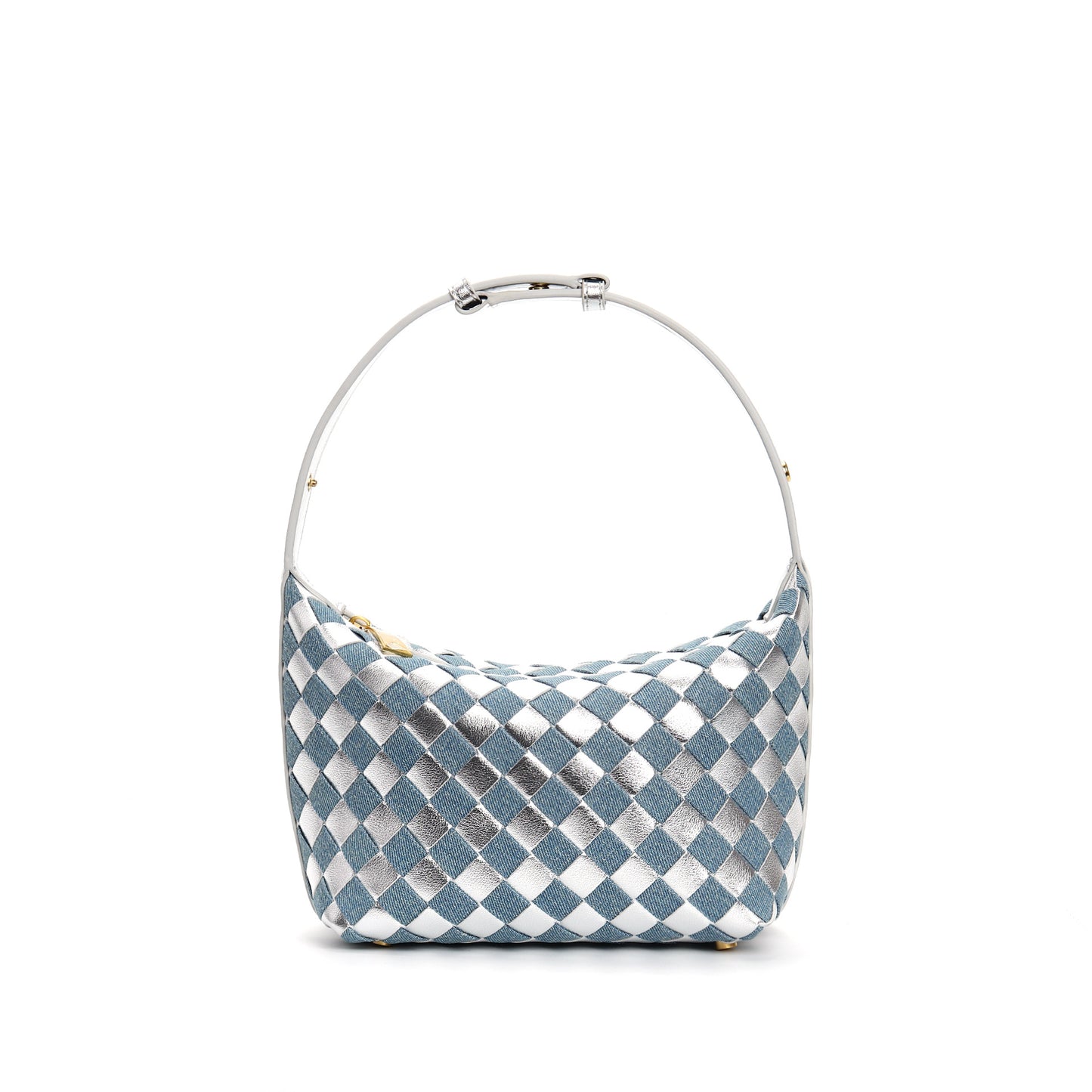 Women's Woven Dumpling Hand Niche Rhombus Single Bags