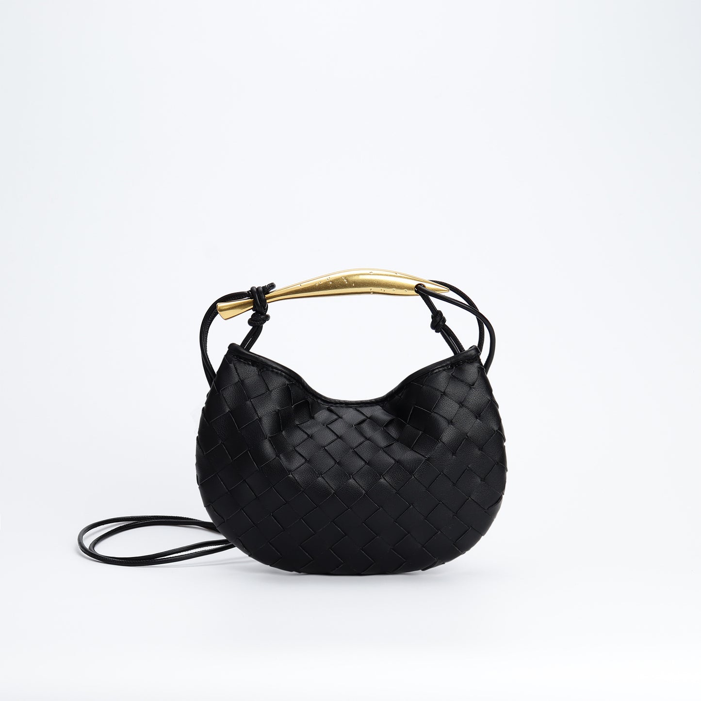 Women's Second Generation Sardine Woven Fashion Cattlehide Handbags
