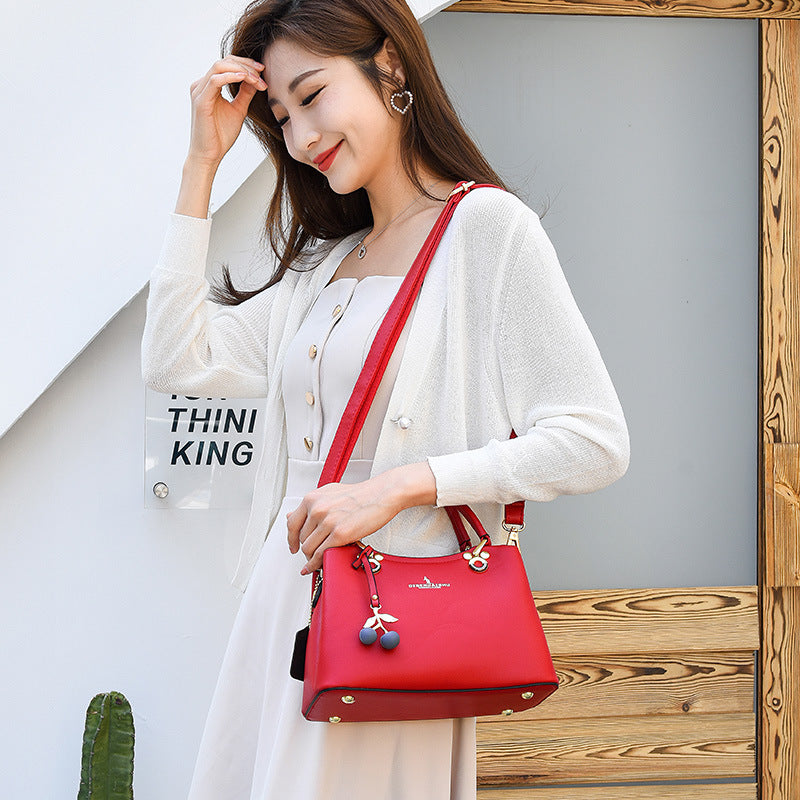 Women's New Fashion Soft Leather Summer Handbags