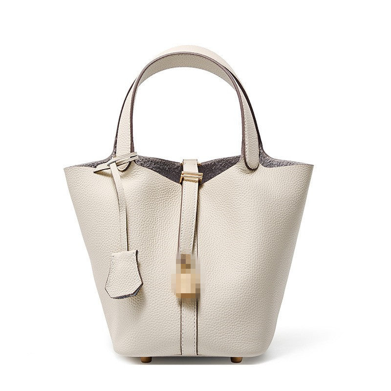 Women's Basket Genuine Leather Mummy Bridal Wedding Handbags