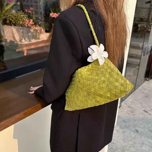 Women's Woven Underarm High-grade Versatile Retro Portable Shoulder Bags