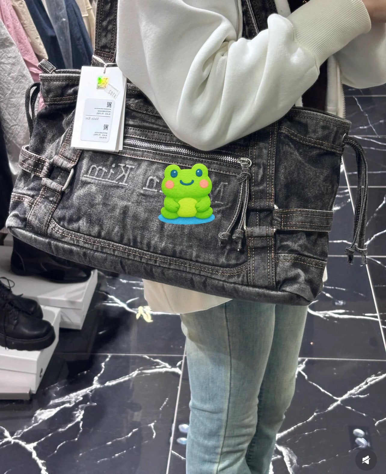 Women's Jean Li Metal Portable Dumpling Shoulder Bags