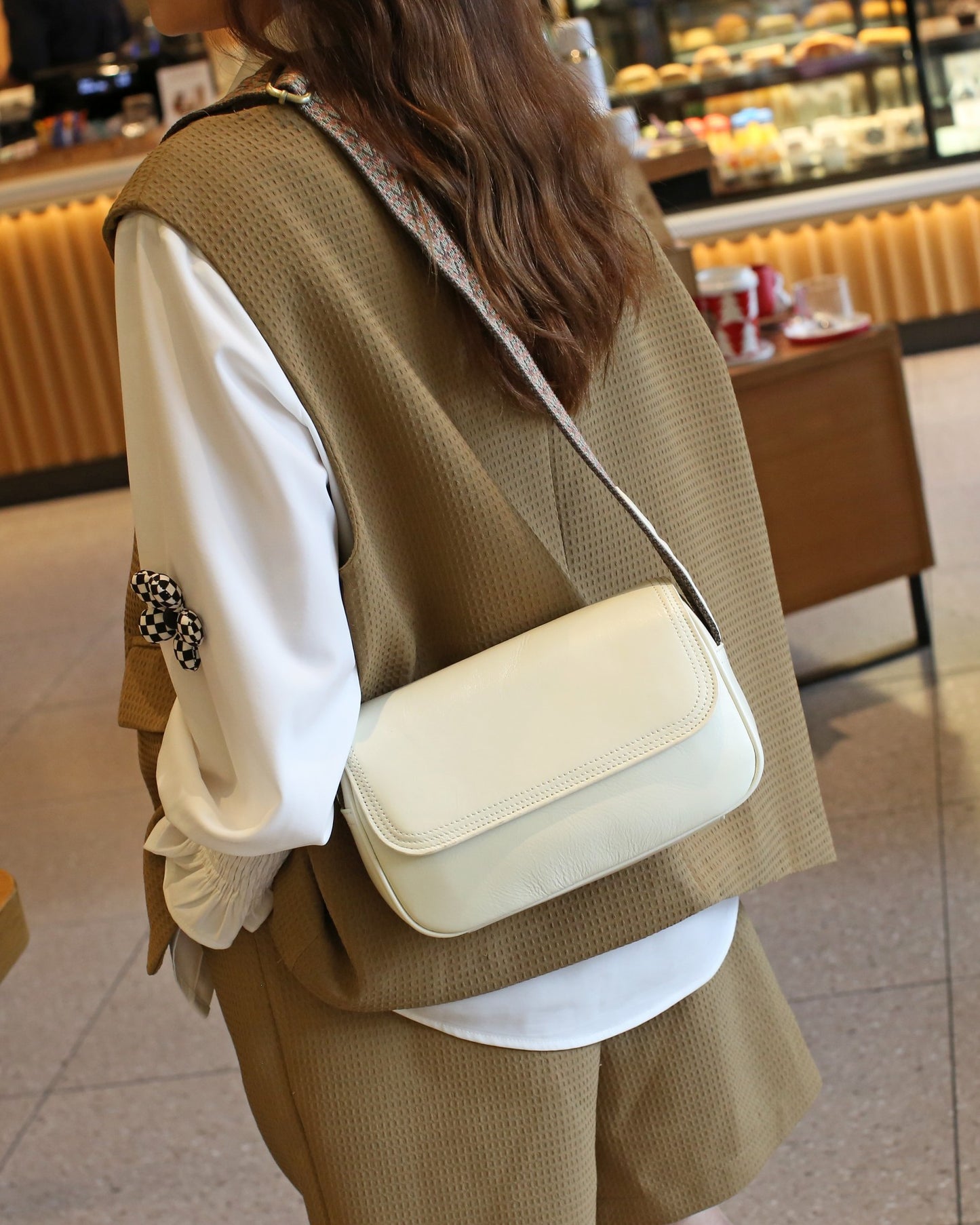 Women's High Texture Fashion Genuine Leather Retro Shoulder Bags