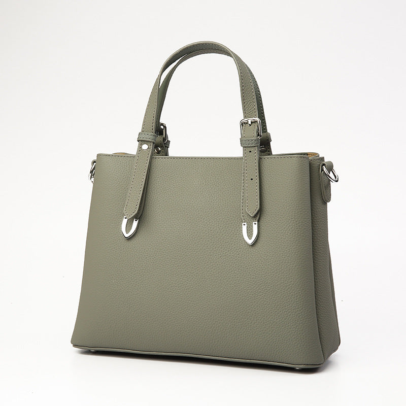 Women's Leather Trendy Large Capacity Fashion Light Crossbody Bags