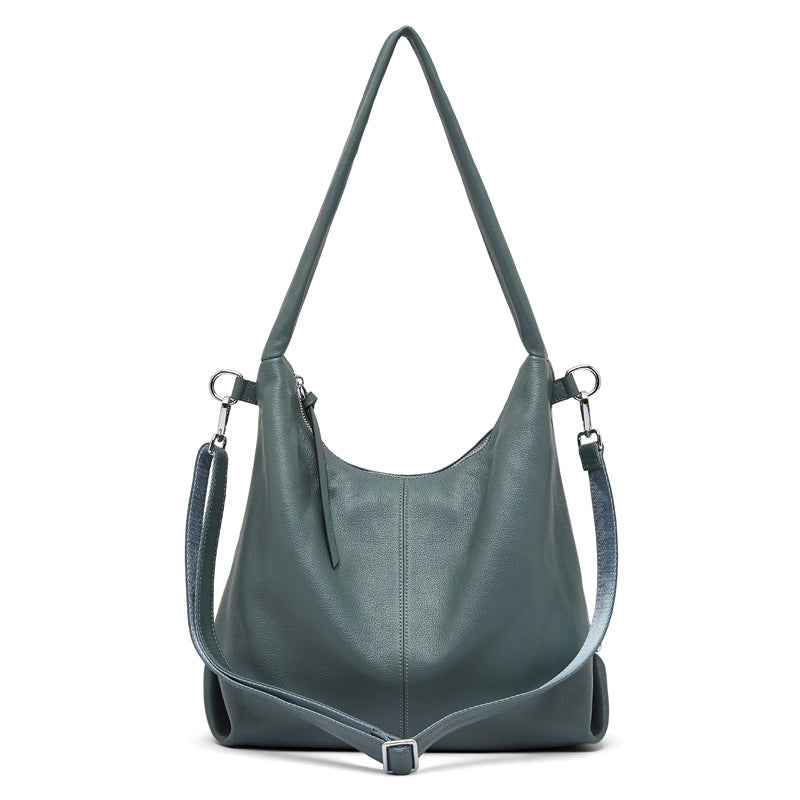 Women's Large Capacity Fashionable Korean Fashion Solid Crossbody Bags