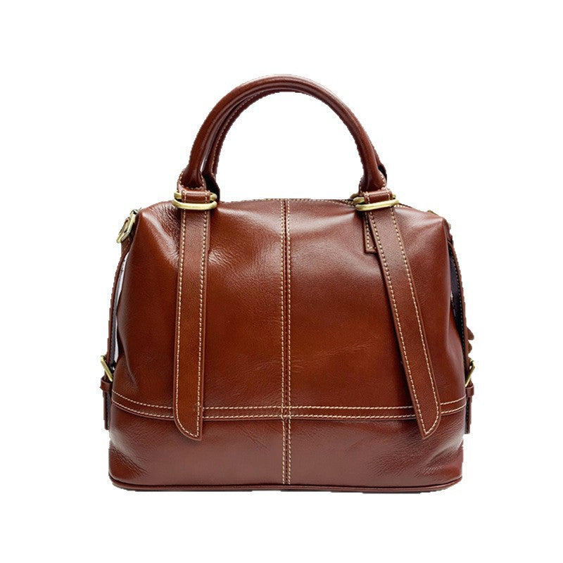 Women's Cowhide Large Capacity High-grade Elegant Handbags