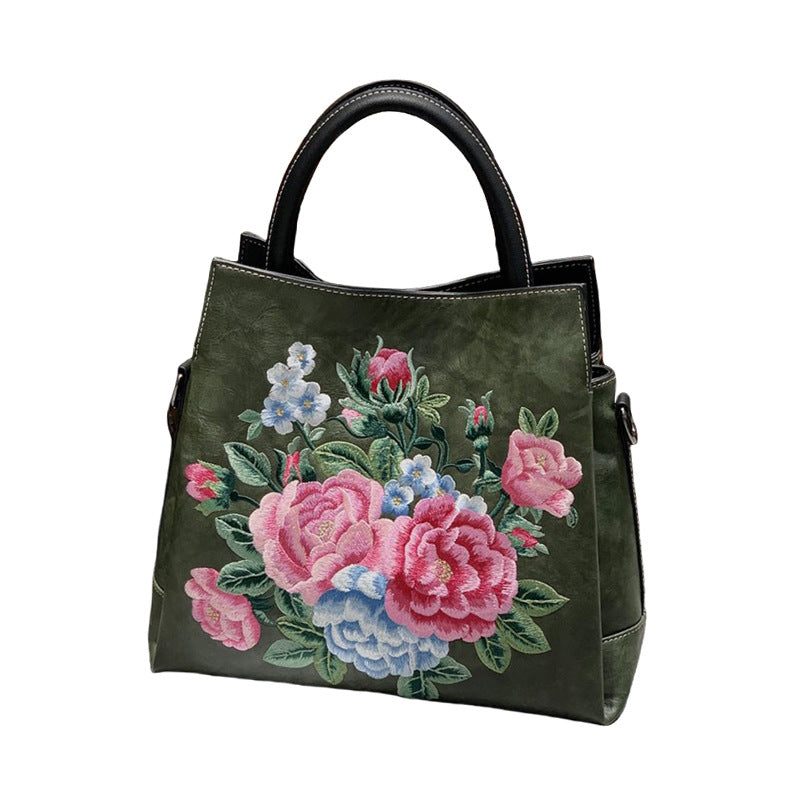 Women's Retro Chinese Style Embroidery With Cheongsam Handbags