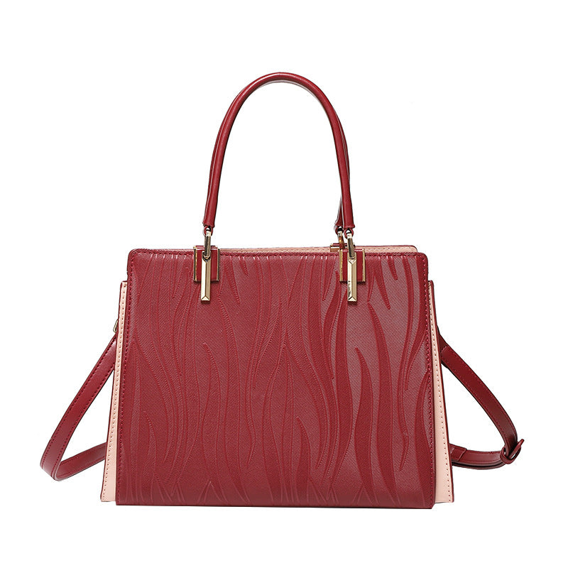 Women's Water Ripple Wedding Elegant Mother-in-law Bride Shoulder Bags