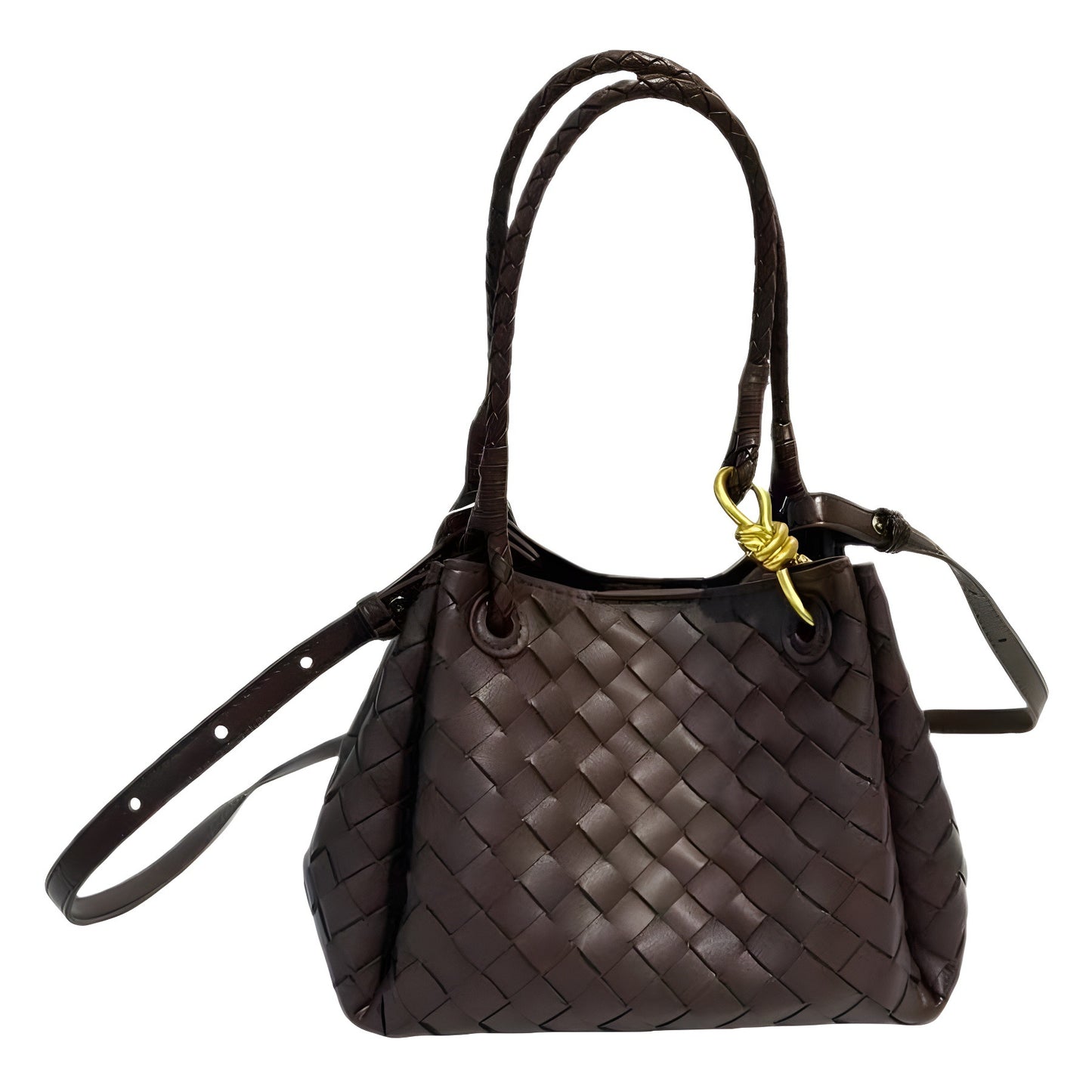 Parachute Woven Vegetable Basket Metal Cord Handbags