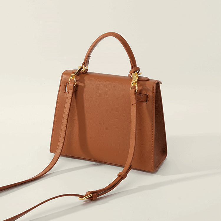 Women's Kelly Genuine Leather High-grade Handmade Hand Crossbody Bags