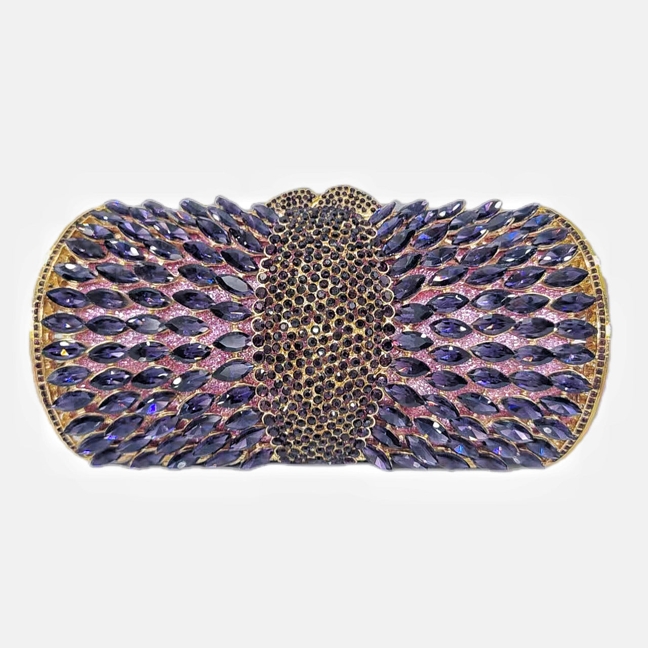 Women's Attractive Diamond Banquet Full Clutch Evening Bags