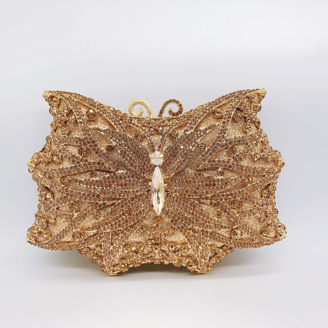 Women's Wei Mermaid Order Diamond Hollow Rhinestone Evening Bags