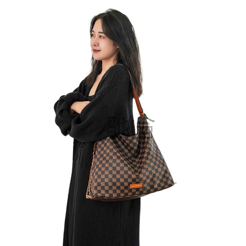 Women's Trendy Multifunctional Soft Leather Textured Underarm Crossbody Bags