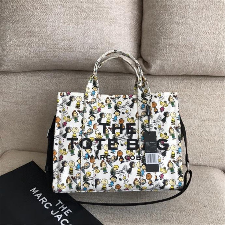 Women's Trendy Canvas Jacquard Commuter Fashion Handbags