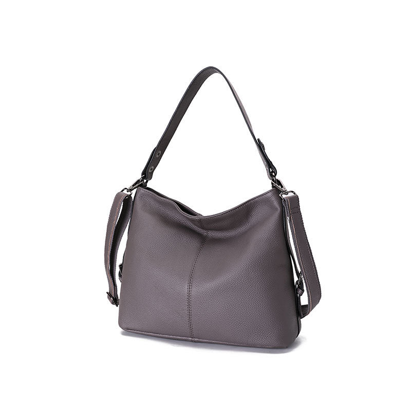 Women's Genuine Leather First Layer Cowhide Simple Bags