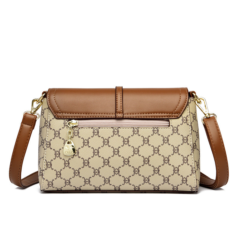 For Mom Fashion Large Capacity Genuine Shoulder Bags
