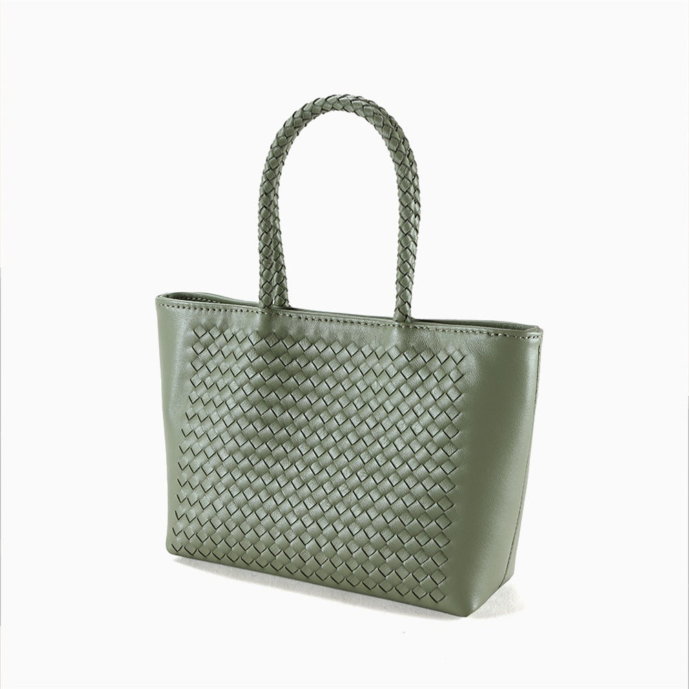 Women's Summer Hand-woven Sheepskin Niche Simple Leather Bags