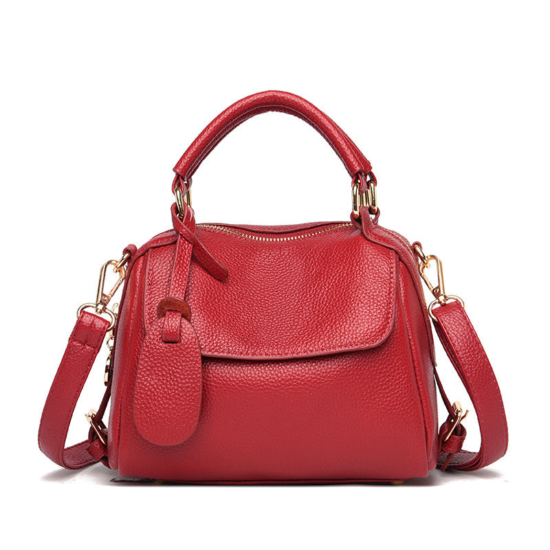 Women's Pattern Large Capacity Mom Retro Solid Handbags
