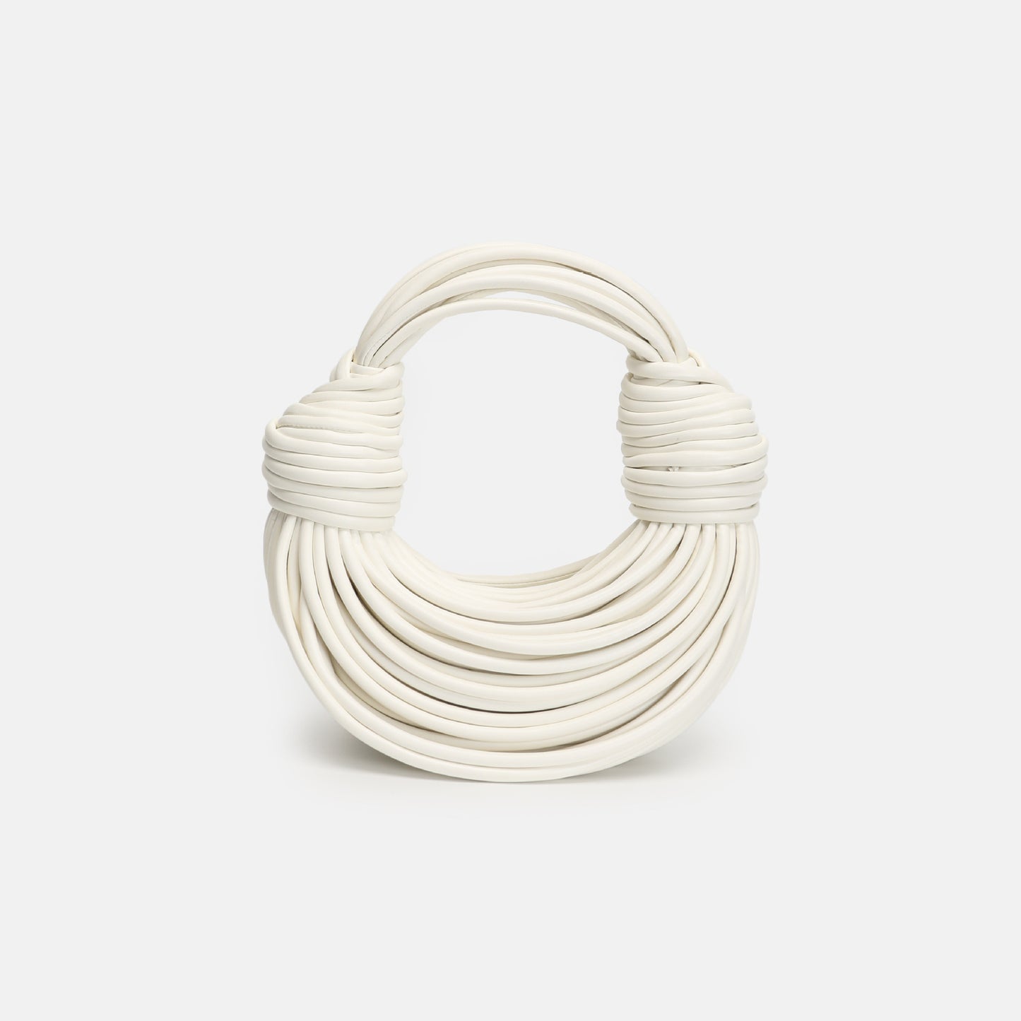 Hand-woven Bends Hitches Design Knotted Pulled Handbags
