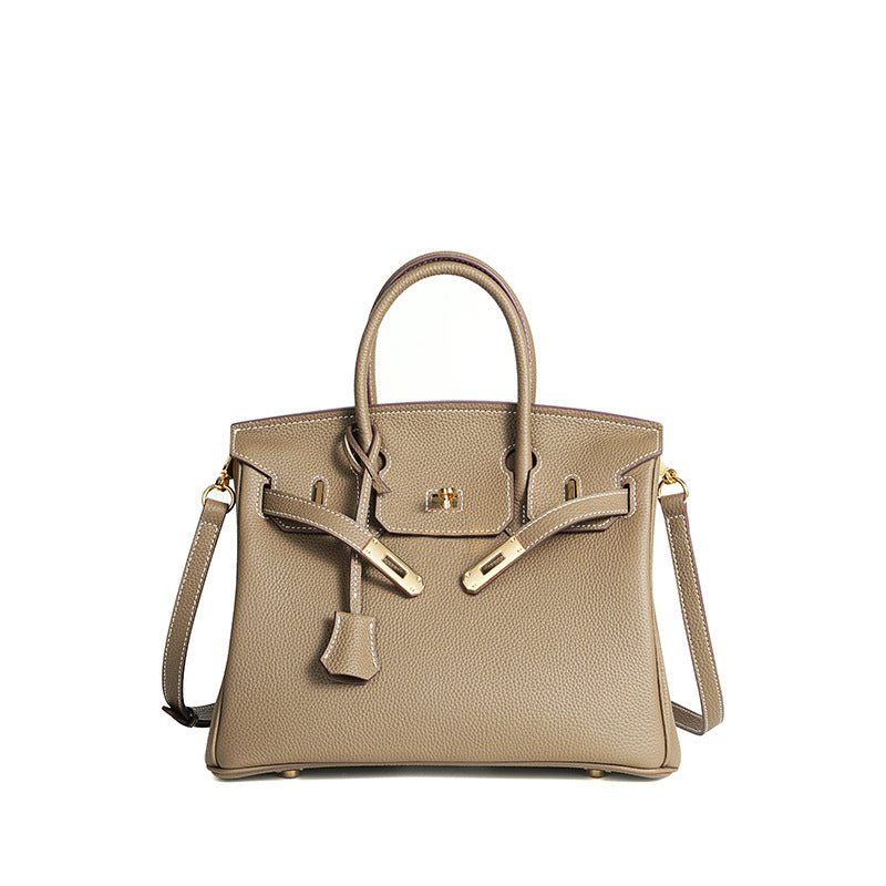 Women's Wax Line First Layer Cowhide Handmade Handbags