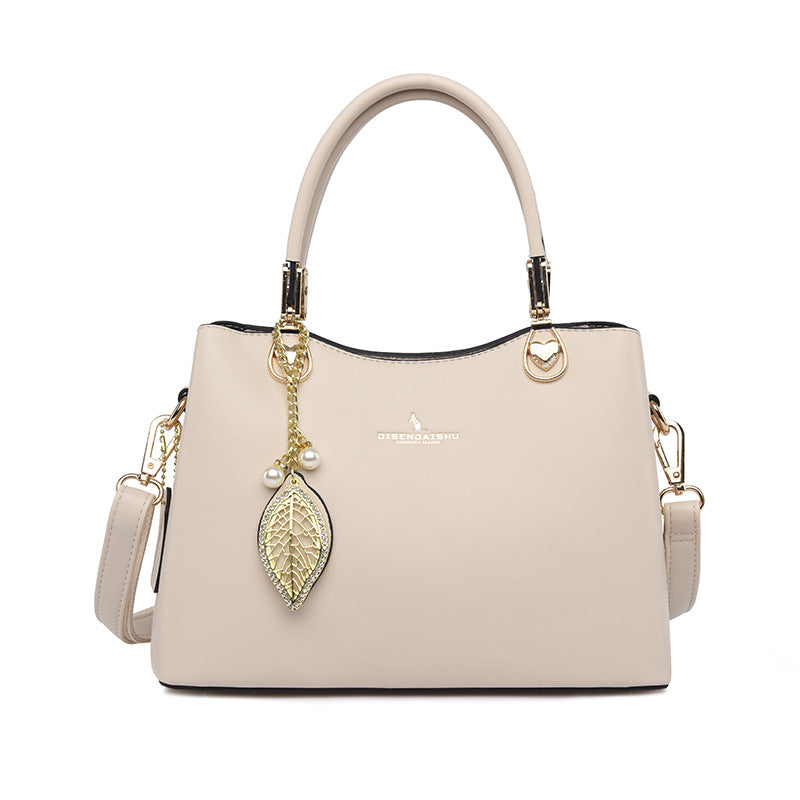 Women's Popular Soft Leather Fashion Mother Handbags
