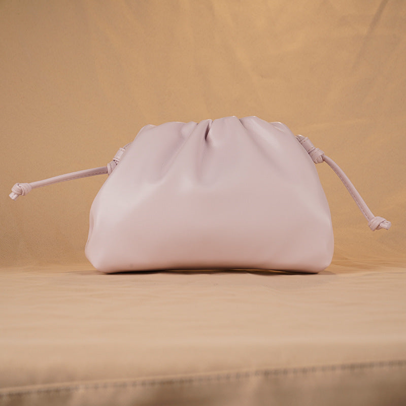 Female French Minority Dumpling Tide Genuine Bags