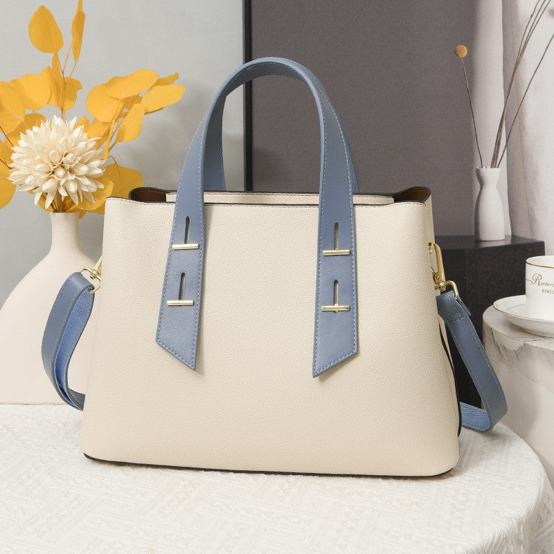 Women's Simple Elegant Large Capacity Multi Compartment Handbags