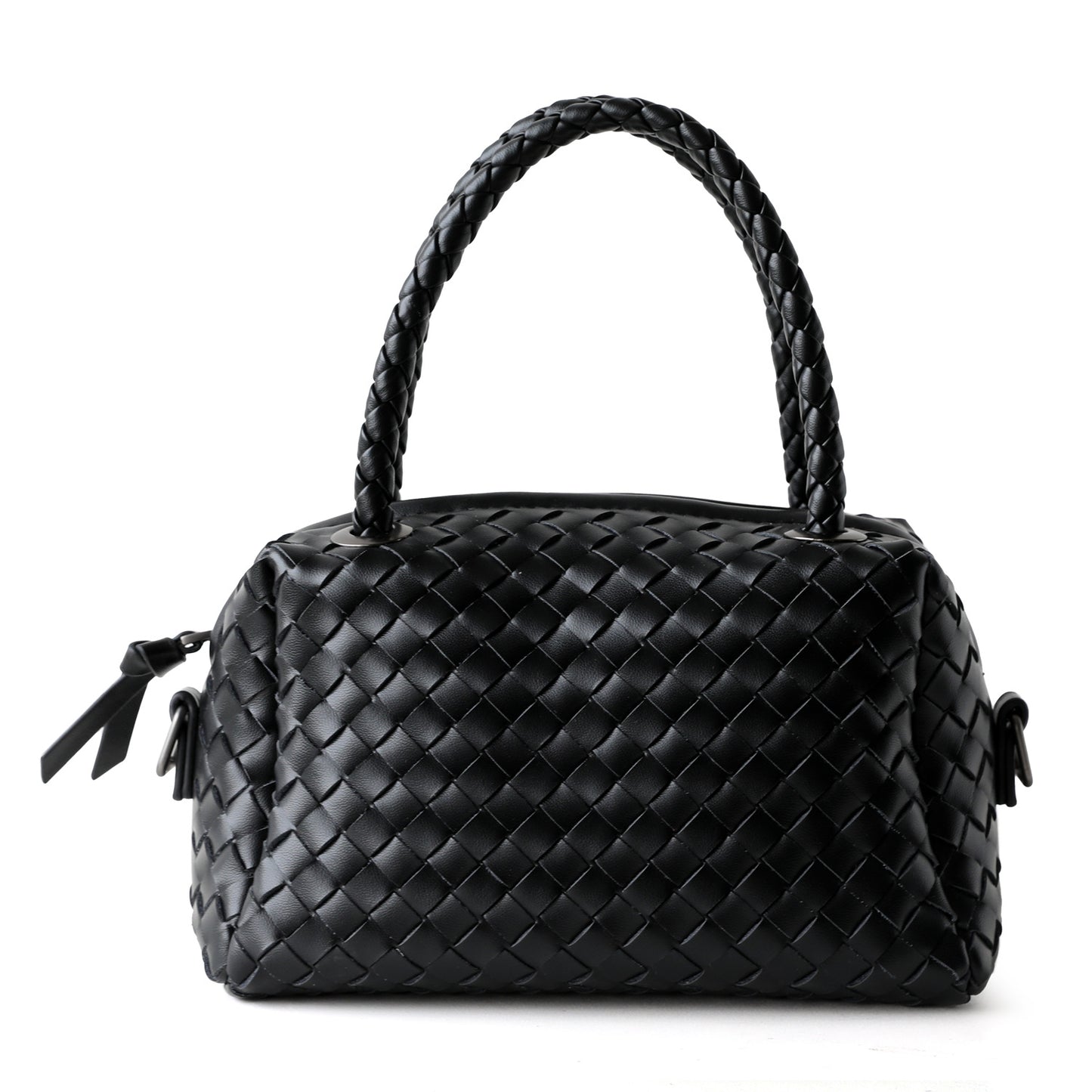 Women's Genuine Leather Boston Pillow Portable Handbags