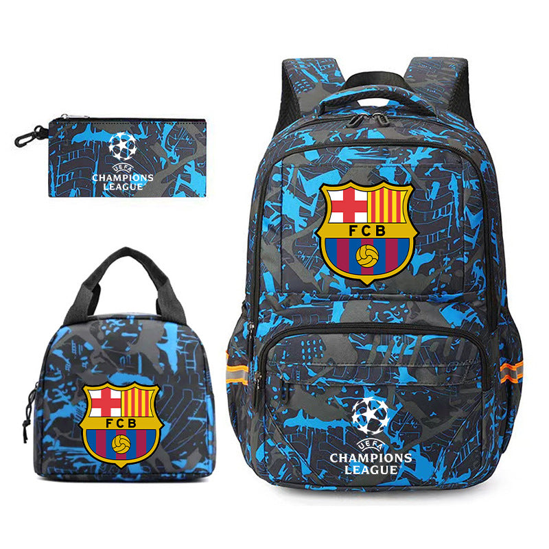 Fashion Trend Real Madrid Barcelona Paris Backpacks
