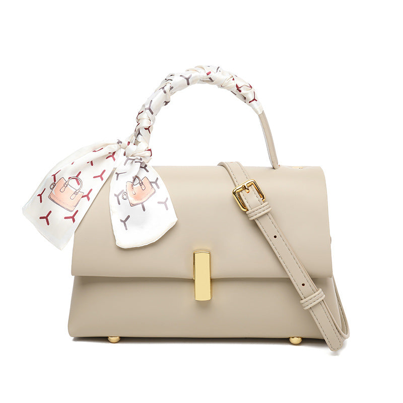 Women's Genuine Leather Scarf Trendy Korean Fashion Shoulder Bags