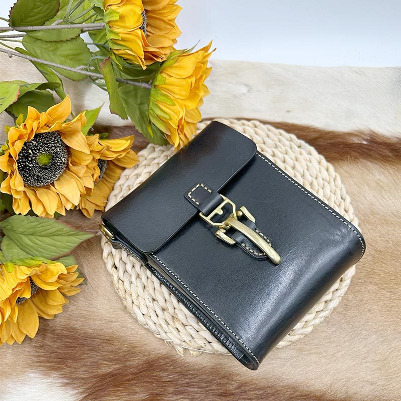 Women's Mobile For Genuine Leather Retro High-grade Crossbody Bags
