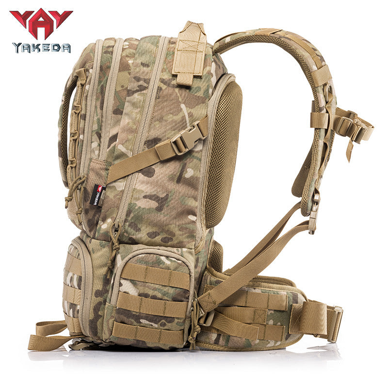 Large Capacity Camouflage Hiking Camping Double Mountaineering Backpacks