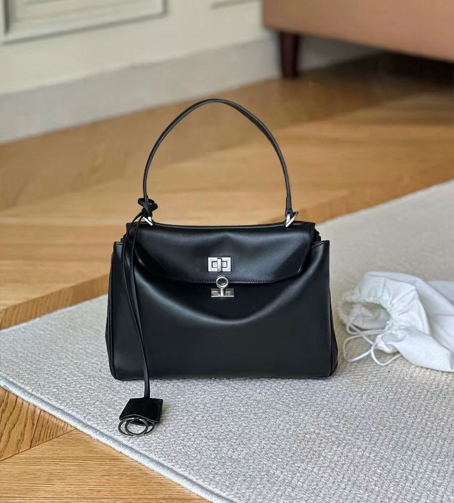 Women's Top Layer Cowhide Fashion Trendy Cool Handbags