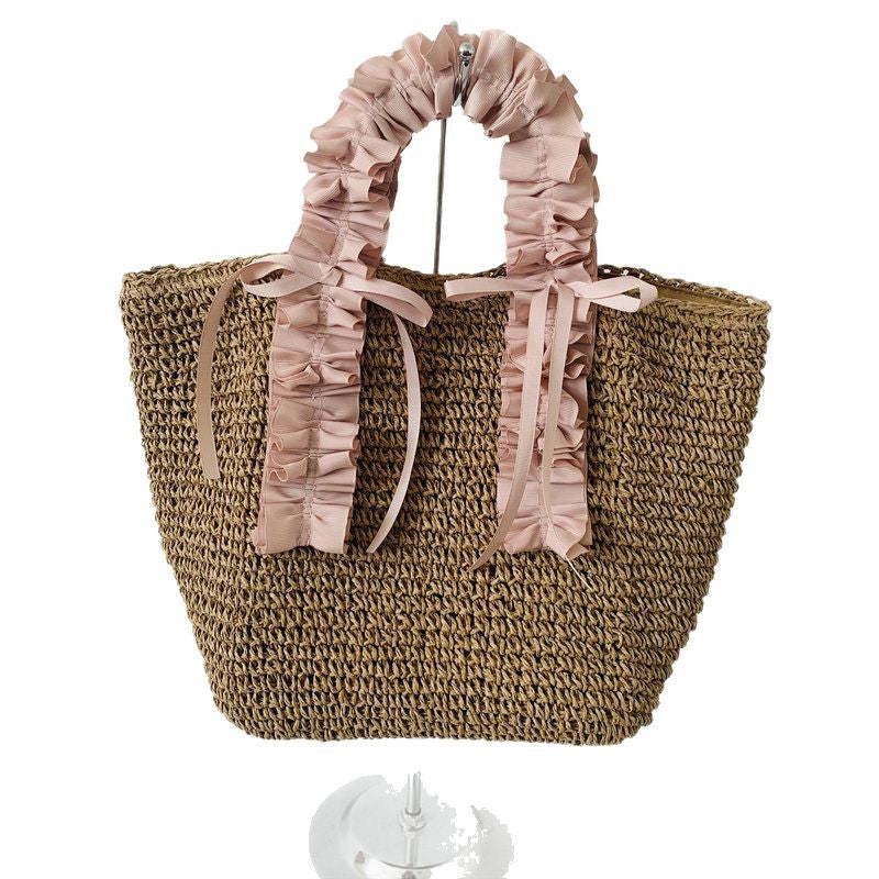 Women's Elegant Woven Simple Retro Handmade Bags
