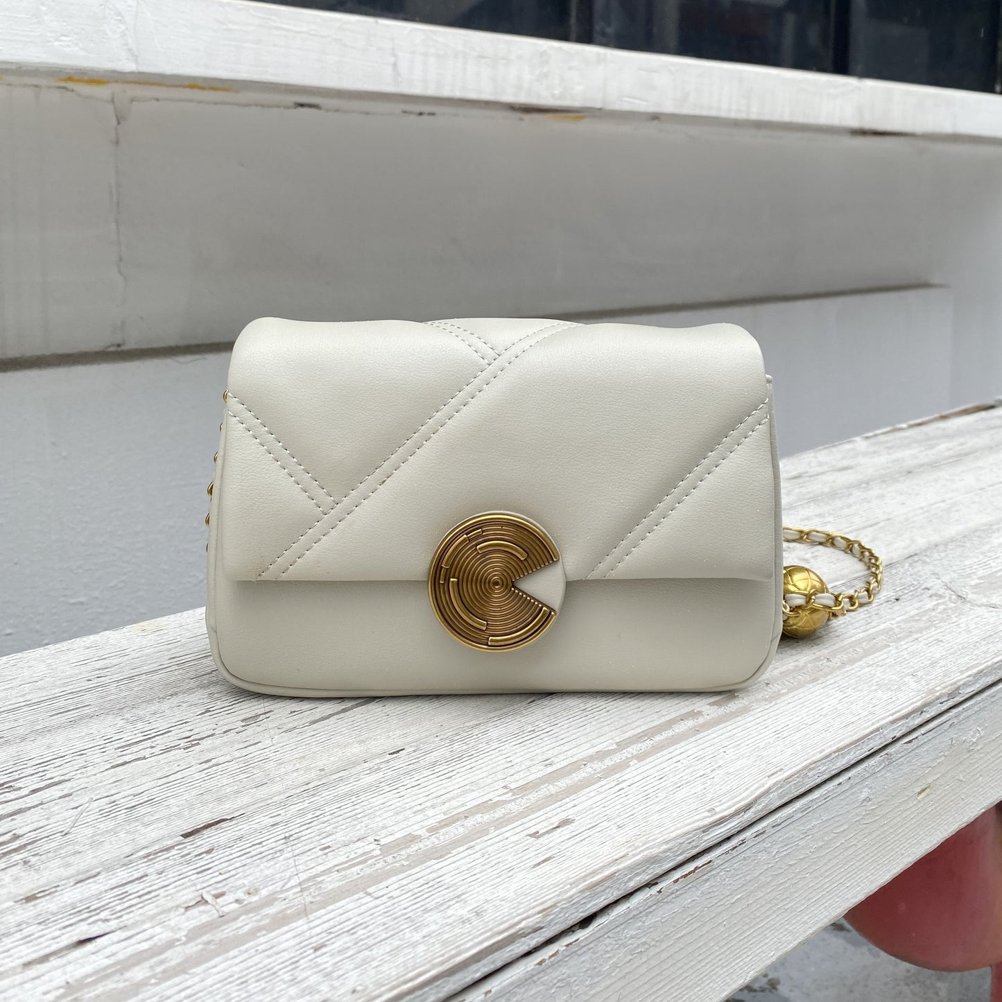 Women's Packet Summer Golden Ball Chain Simple Shoulder Bags