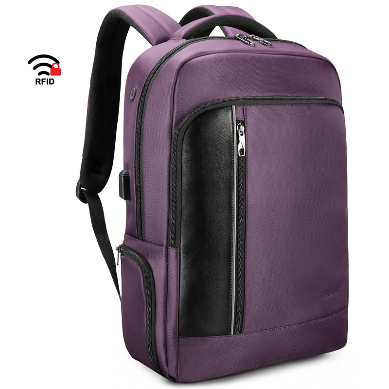 Men's Commuter Trendy Large Capacity Computer Waterproof Backpacks