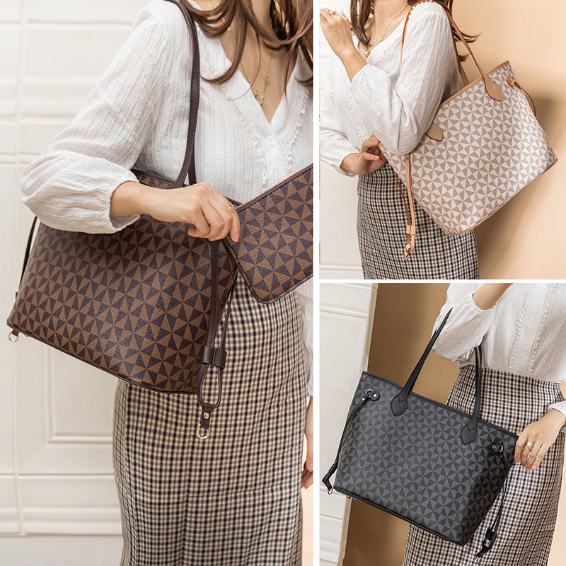 Large Capacity Totes Shopping Mother Simple Handbags