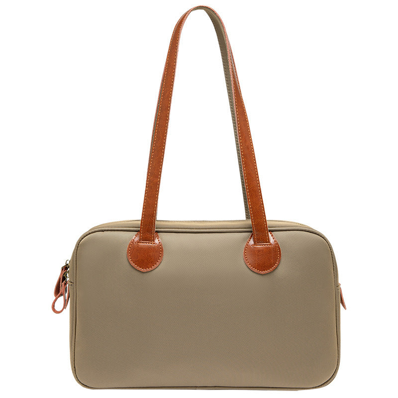 Women's Capacity Underarm Oxford Cloth Lightweight Commuter Handbags