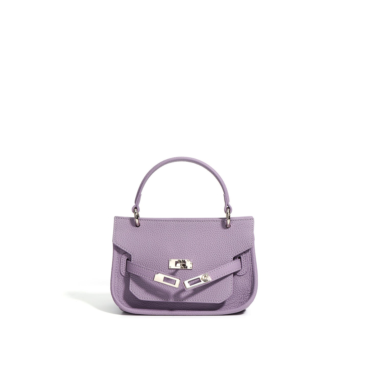 Women's First Layer Cowhide Kelly Good-looking Design Handbags