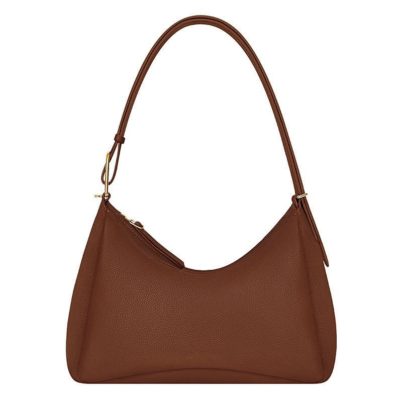 Women's Genuine Leather Underarm Commuter Springtide Fashion Shoulder Bags