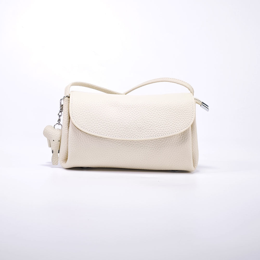 Women's Genuine Leather Daily Simple Pouch Elephant Crossbody Bags