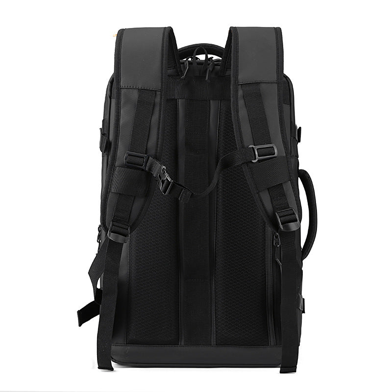 Men's Simple Breathable Large Capacity Independent Shoe Backpacks