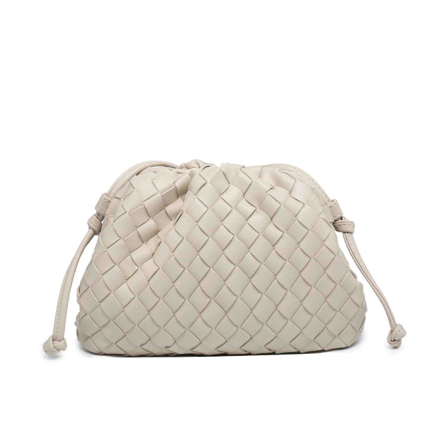 Women's Hand-woven Cloud Stylish Textured High Dumpling Crossbody Bags