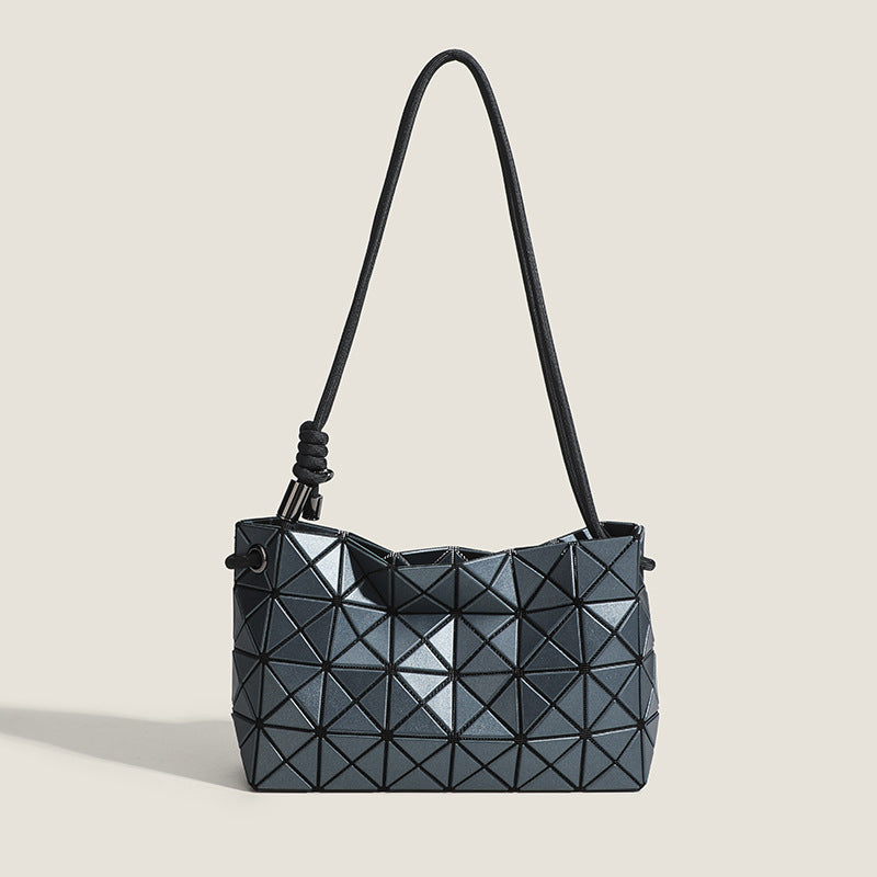 Style Matte Fashion Commuter Geometric Diamond Shoulder Bags