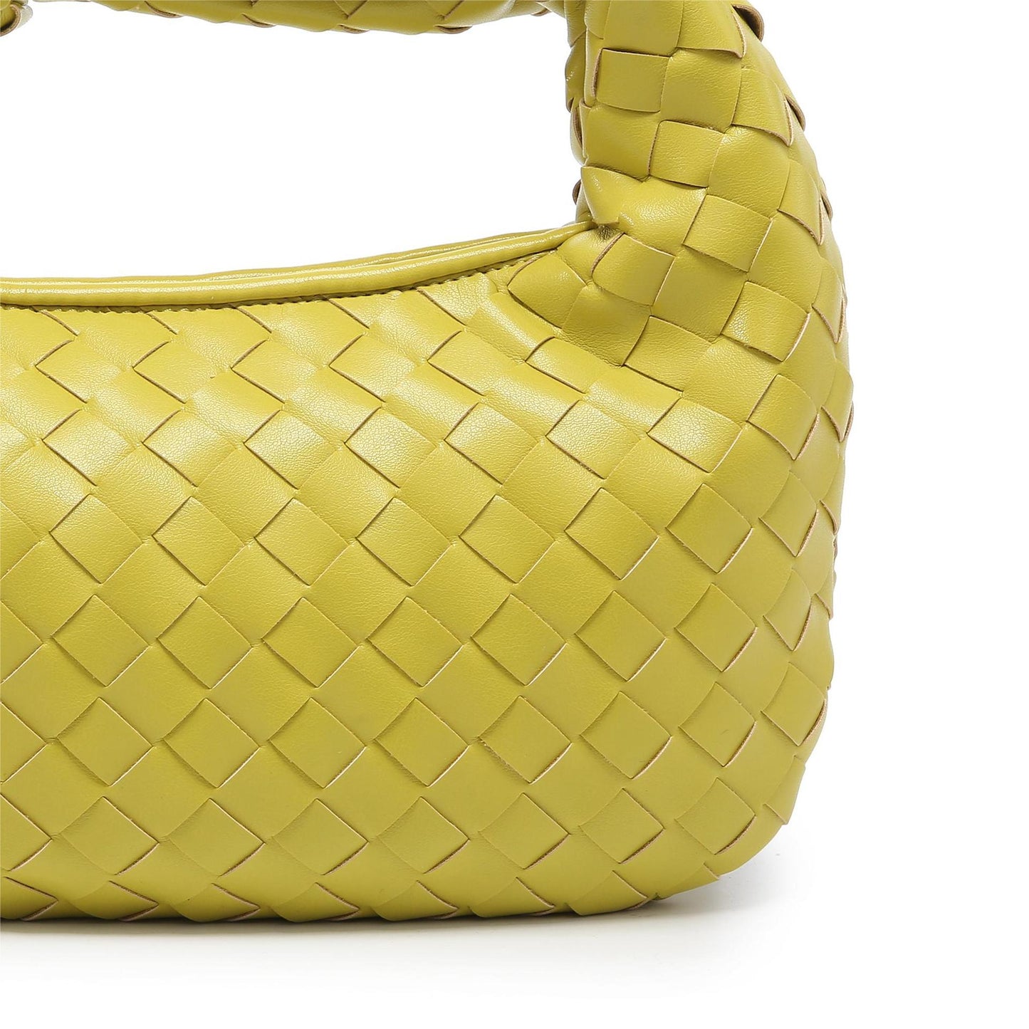 Women's Large Summer Versatile Fashion Dumpling Selenodont Croissant Solid Handbags