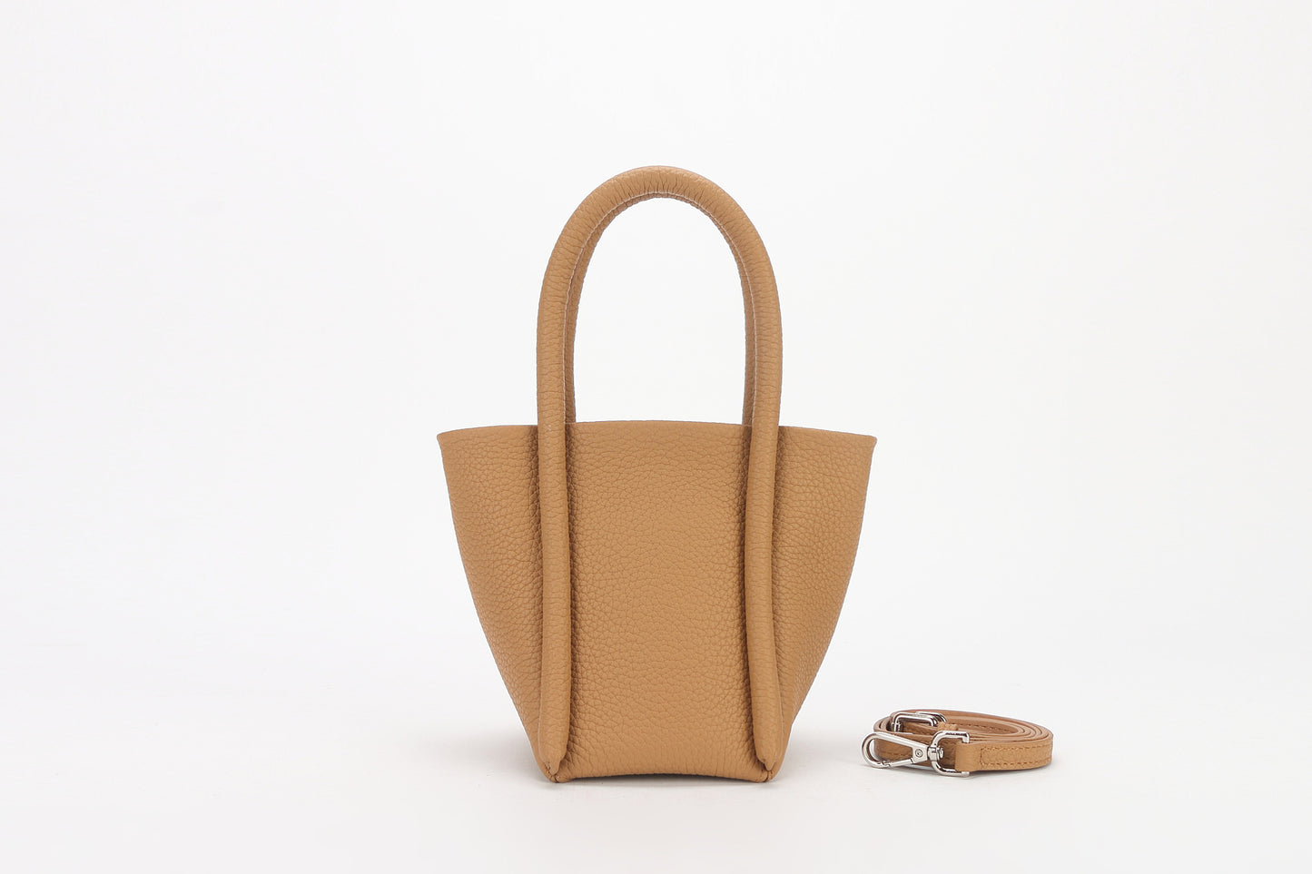 Women's Korean Niche Vegetable Basket Top Layer Shoulder Bags