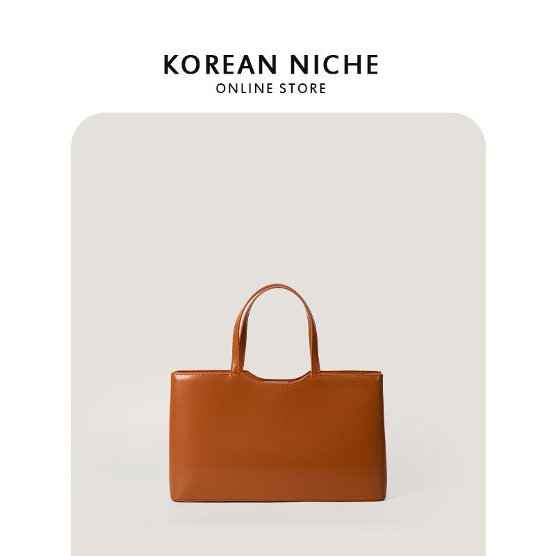 Women's Niche Design Minimalist Advanced Texture Versatile Handbags